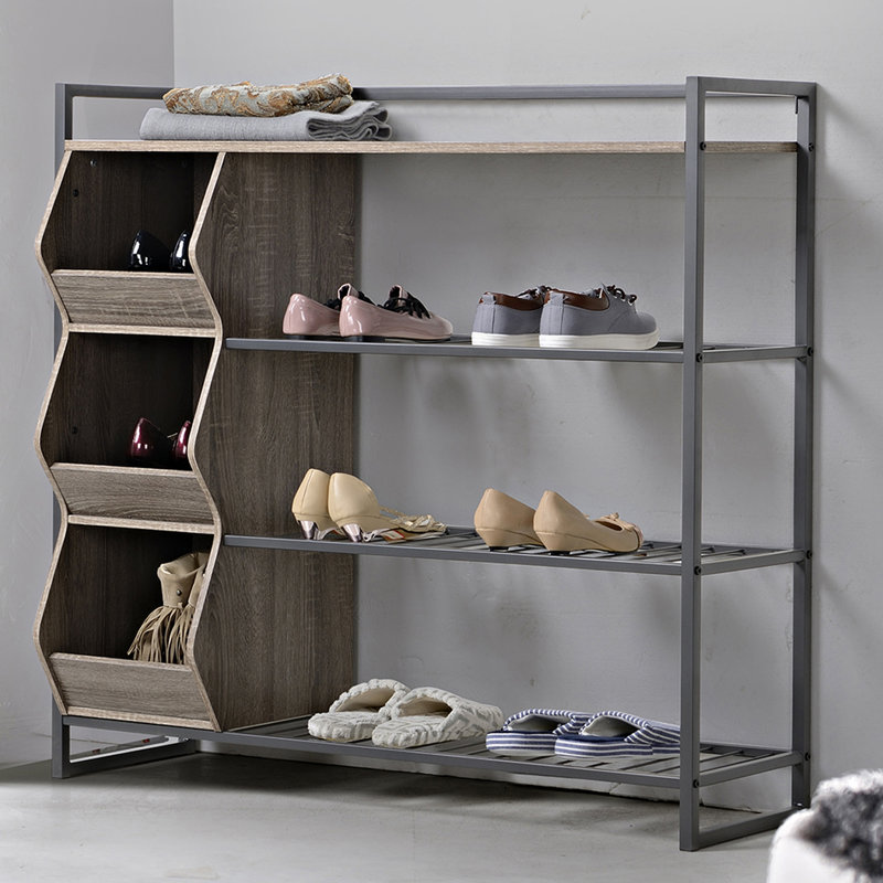 12 Pair Shoe Rack & Reviews Birch Lane
